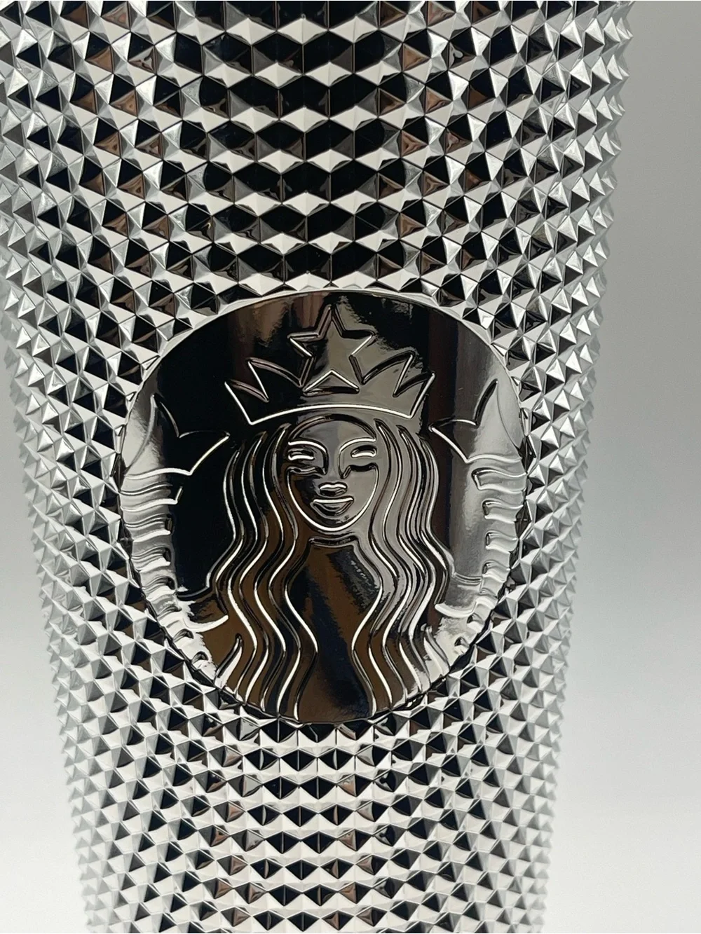 Disney Starbucks Silver Studded Venti Tumbler with Straw